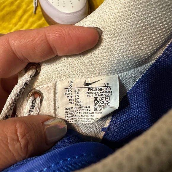 Nike Air Force 1 ‘07’ Jackie Robinson sneakers Size 8 - Picture 6 of 15